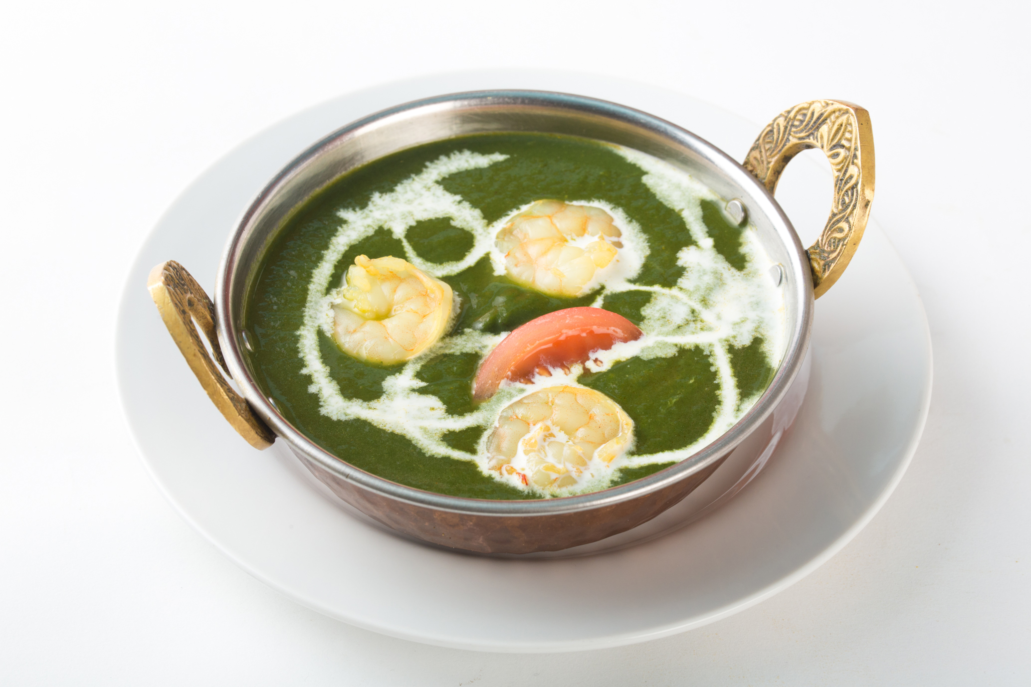 Saag Prawn